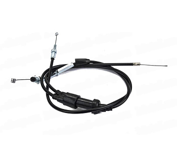 Трос газа (двойной с загибом, для карбюратора с ускорителем) 250см3 L=1060