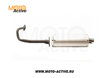 Глушитель 12" с коленом 139QMB 50-80 cm3