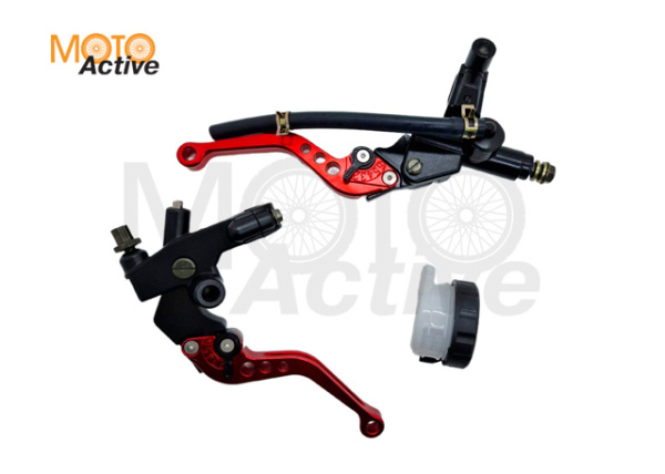 Рычаг сцепления тормоза с кронштейном #2 CNC красный