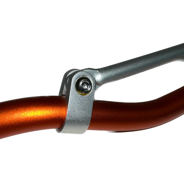 Руль Aluminium открытый оранжевый