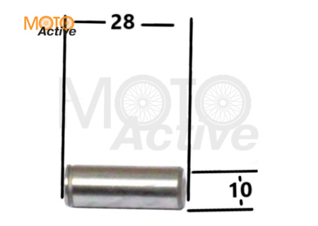 Вал шестерни маслонасоса 177MM (NC250), 194MQ (NC450) ZS