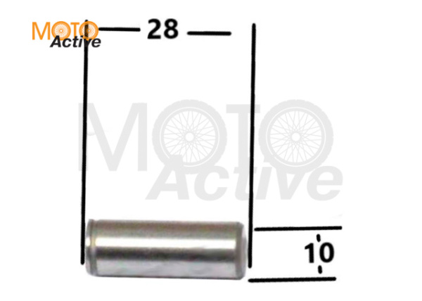 Вал шестерни маслонасоса 177MM (NC250), 194MQ (NC450) ZS
