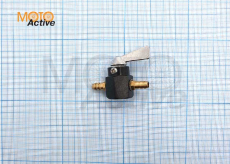 Кран топливный (стайлинговый) универсальный (черный)