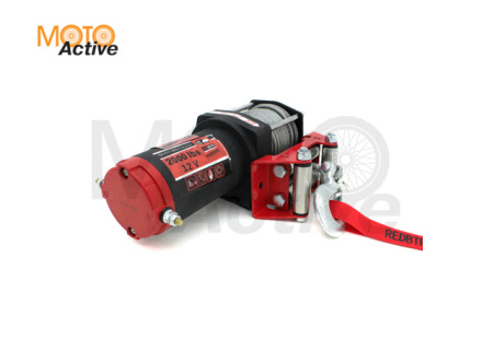 Лебедка ATV серия QUATTRO CRAZY 2.0 (907 кг), 12V, мотор 2 kW, 153:1