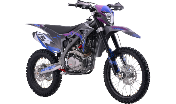 Эндуро / кроссовый мотоцикл BSE Z5 L Purple Volcano