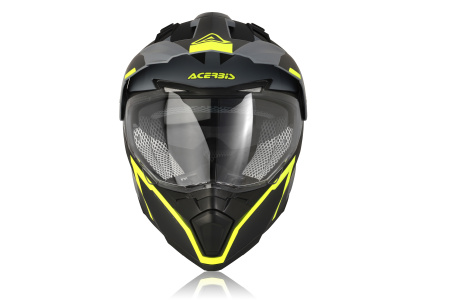 Шлем (мотард) Acerbis FLIP FS-606 Black/Grey