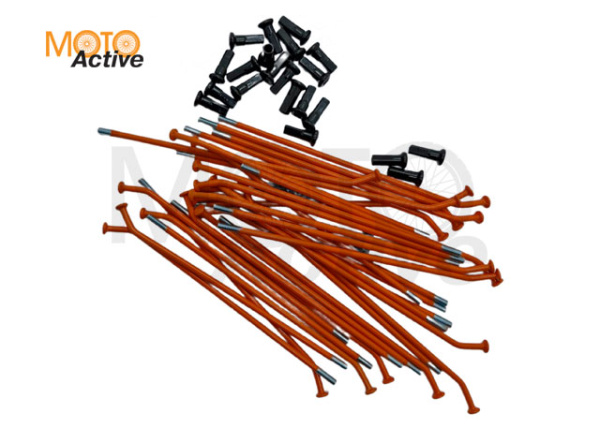 Спицы KAYO 14" компл 32 шт. (153/157 мм) оранжевые