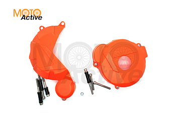 Защита крышек двигателя пластиковая (компл. 2 шт.) OTOM ZS 172FMM (CB250-F)