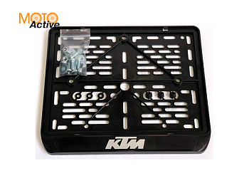 Рамка для номера NEW 190x145 "KTM"