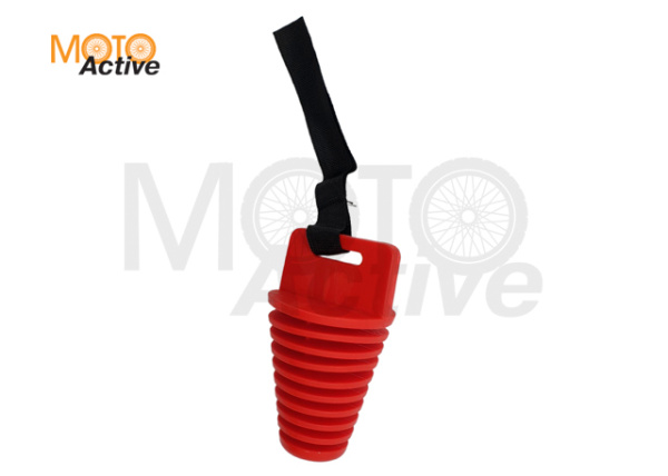 Пробка (заглушка) глушителя, большая, красная (WW0736)