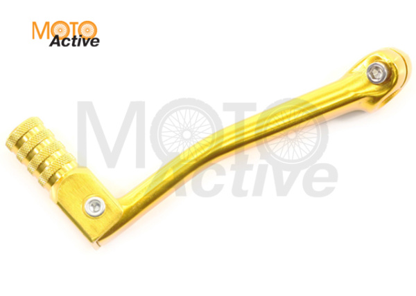 Рычаг КПП алюминий золотой BSE
