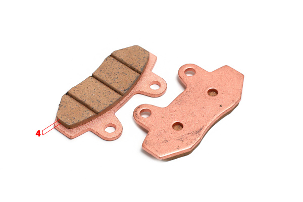 Колодки тормозные дисковые №1 медные