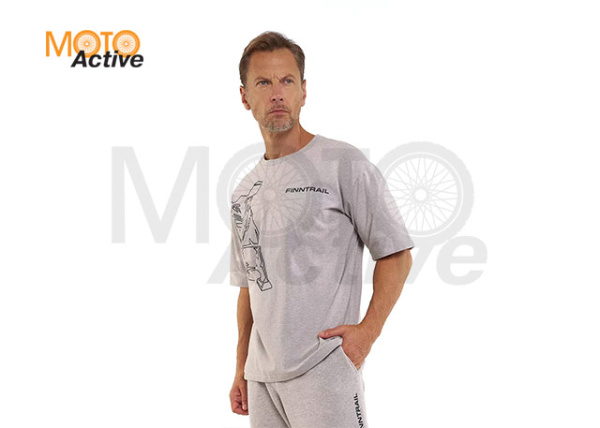Футболка FINNTRAIL Snowmobile 6715 Grey