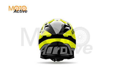 Кроссовый шлем Airoh Twist 3 King Yellow Gloss