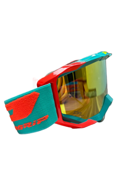 Маска кросс Progrip Vista 3303-383 FL линза 3349 ORANGE BILLIARD GREEN-ORANGE   прозрачная линза