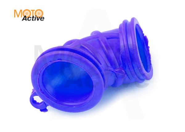 Патрубок воздушного фильтра Yamaha JOG (синий) "KOMATCU"