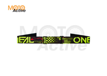 Маска кроссовая O'NEAL B-10 Attack V.24, желтый, прозрачные линзы