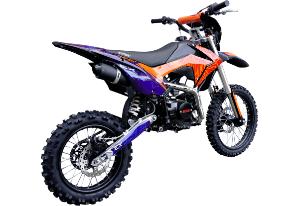 Питбайк BSE EX125 17/14 Blue Orange Ant (040) Питбайк BSE EX125 17/14 Blue Orange Ant (040)
