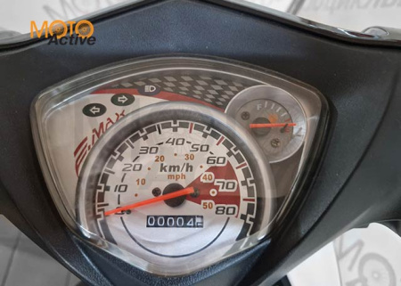 Скутер Regulmoto EAGLE 50 (LJ80QT-3L) колёса R12, Белый/синий