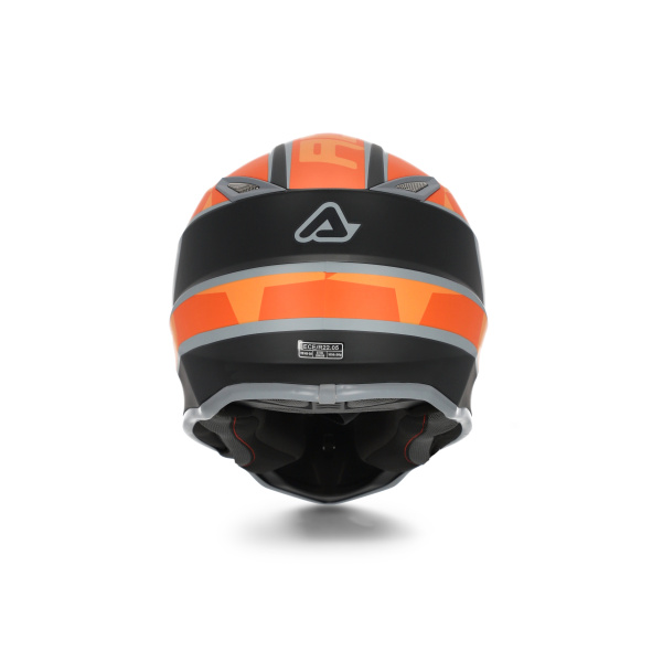 Шлем детский (кроссовый) Acerbis IMPACT STEEL JUNIOR Black/Orange