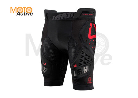 Шорты защитные Leatt 3DF 5.0 Impact Shorts Black