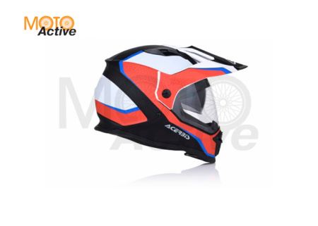 Шлем Acerbis REACTIVE GRAFFIX Red/White
