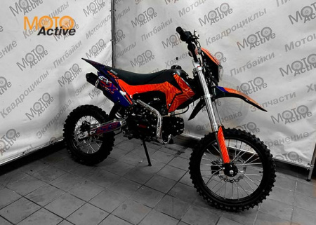 Питбайк BSE EX125 17/14 Blue Orange Ant (040)