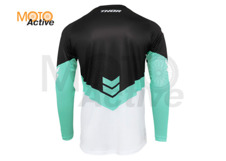 Джерси для мотокросса Thor Sector Chev, Black-MT