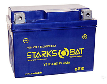АКБ STARKSBAT YT4B-5 (YT 12-2,5)