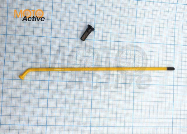 Спицы колеса 17" 10шт. желтые, питбайк Seven