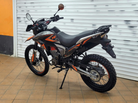 Мотоцикл REGULMOTO TE 4 valve oil черный/оранжевый