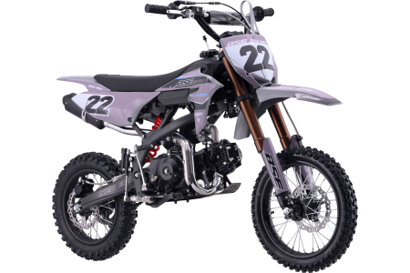 Питбайк BSE NEW ERA 110e 14/12 Grey Reed (Полуавтоматическая КПП) semi auto