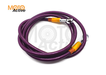 Шланг гидравлический тормозной (армированный) L=1500 d=10мм синий