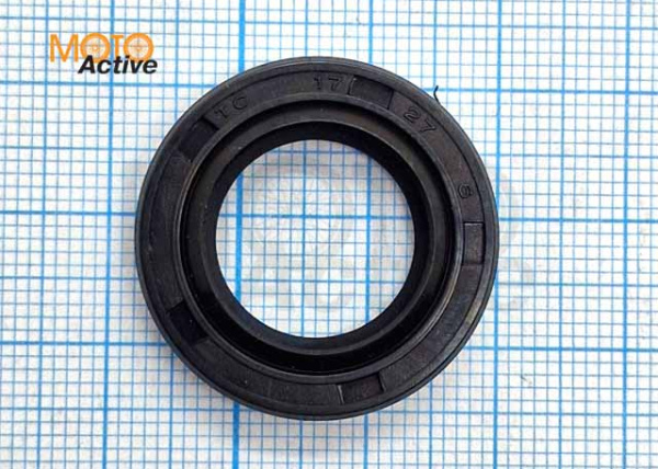 Сальник 17х27х6 коленвала Suzuki AD100 "HND"