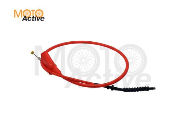 Трос сцепления 990 130 NIBBI 4T (Cross CB ) возд.охлаждение (L990 мм, общая длина 1120 мм) (Красный)