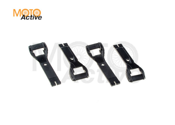 Комплект коротких ремешков Gaerne для взрослых кроссовых мотобот черный