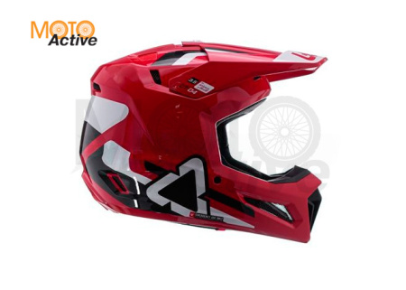 Кроссовый шлем с очками Leatt 3.5 V24 Red