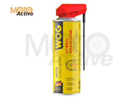 Смазка для мотоцепей с антифрикц. комп WOG, 335 ml