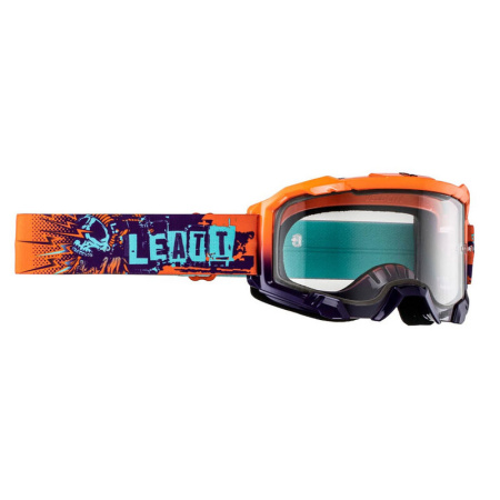 Очки Leatt Velocity 4.5 Orange Clear 83%
