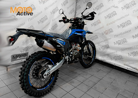 Мотоцикл REGULMOTO Sport-003 PR PRO (4 valves) 5 скоростей ПТС) черный-синий