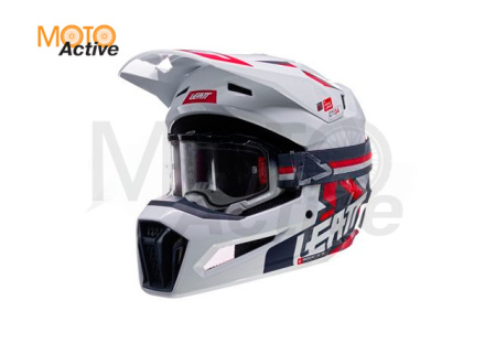 Кроссовый шлем с очками Leatt 3.5 V24 Royal