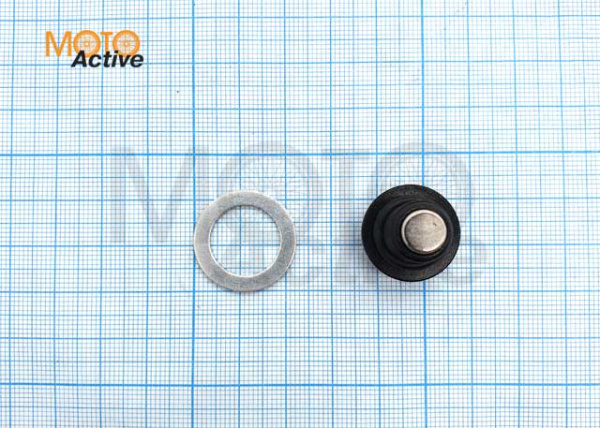 Пробка слива масла CNC с магнитом IGP М12 х1,50