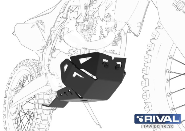 Защита двигателя пластик PLASTIC SKID PLATE KEWS K23 PR300