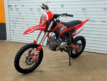 Питбайк Кроссовый Apollo Tracker 125LE, 17/14 (Красный/Черный)