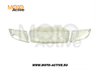 Передняя оптика комплект (стекла) Honda Dio AF-18