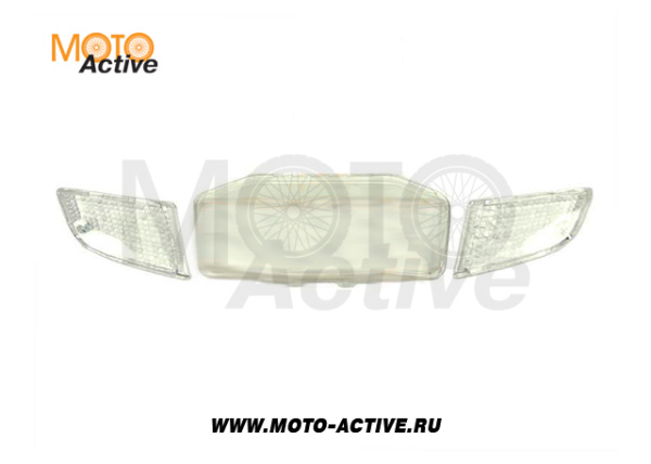 Передняя оптика комплект (стекла) Honda Dio AF-18