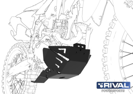 Защита двигателя пластик PLASTIC SKID PLATE GR7 F300A