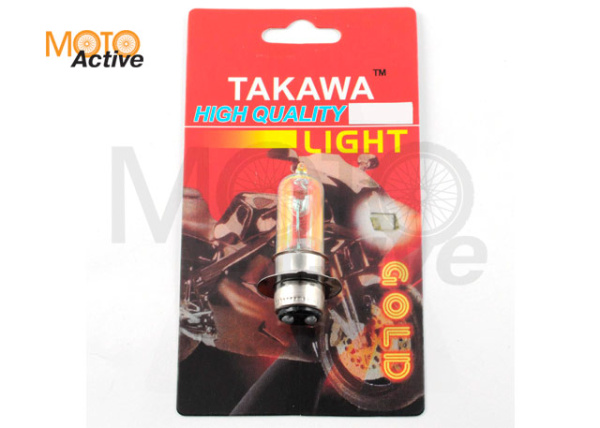 Лампа P15D-25-1 (1 ус) 12V 50W/50W (хамелеон радужный) (блистер) "TAKAWA" (mod:A)