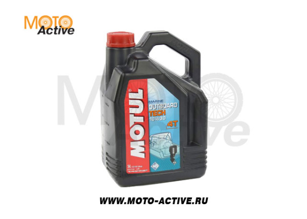 Моторное масло MOTUL Outboard Tech 4T 10w30 - 5л