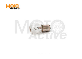 Лампа стоп сигнала S25 12V 21/5W цоколь 2 конт. прозрачная CN